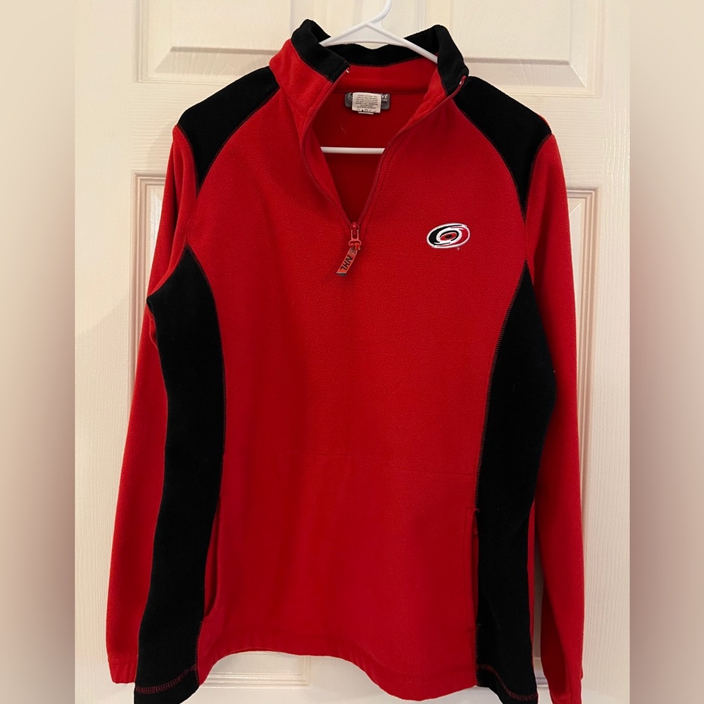 Carolina Hurricanes NHL Club Collection Fleece 1/4 Zip Pullover